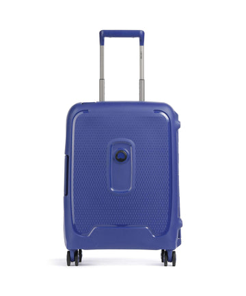 Delsey Paris Moncey Slim Line Kuffert med 4 hjul marineblau