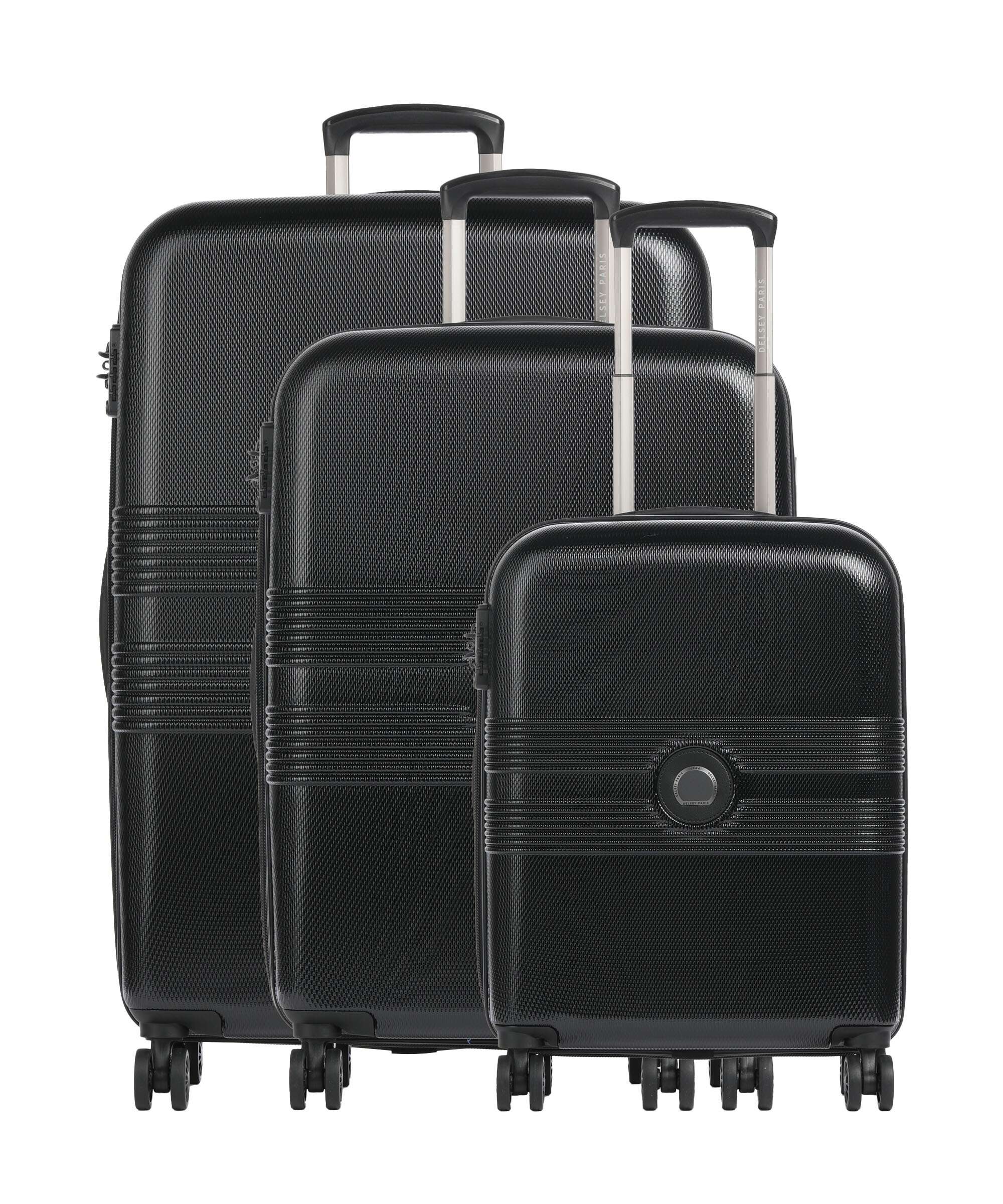 Delsey Paris Flanerie SE Suitcase set (4 wheels) black