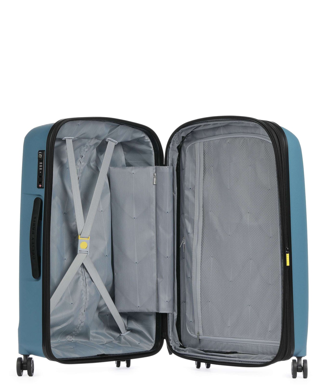Delsey Paris Belmont Plus Spinner (4 wheels) zink blau