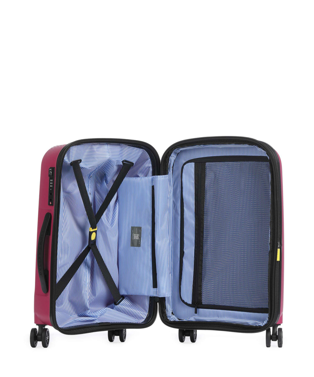 Delsey Paris Belmont Plus Spinner (4 wheels) raspberry