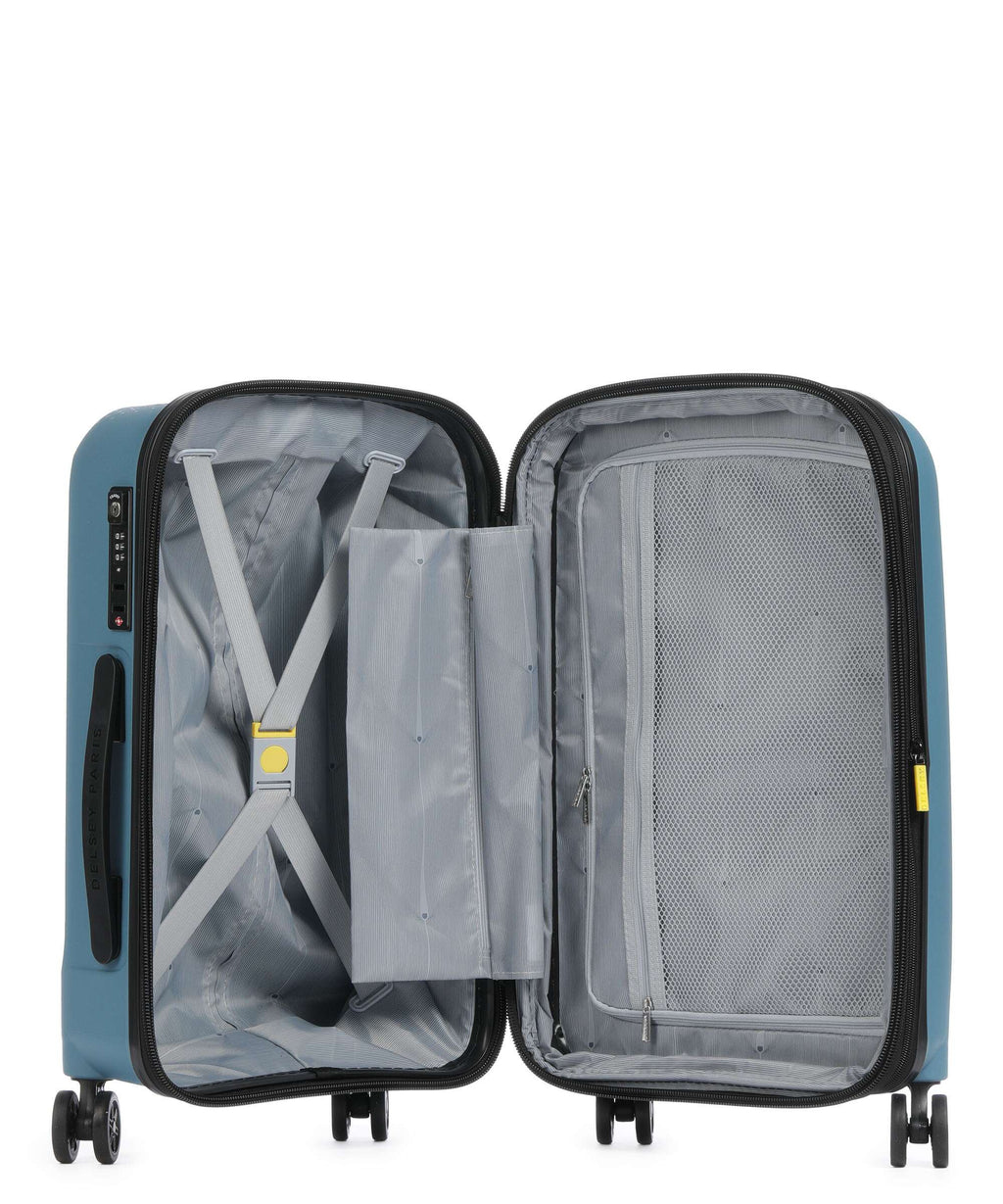 Delsey Paris Belmont Plus Spinner (4 wheels) zink blau