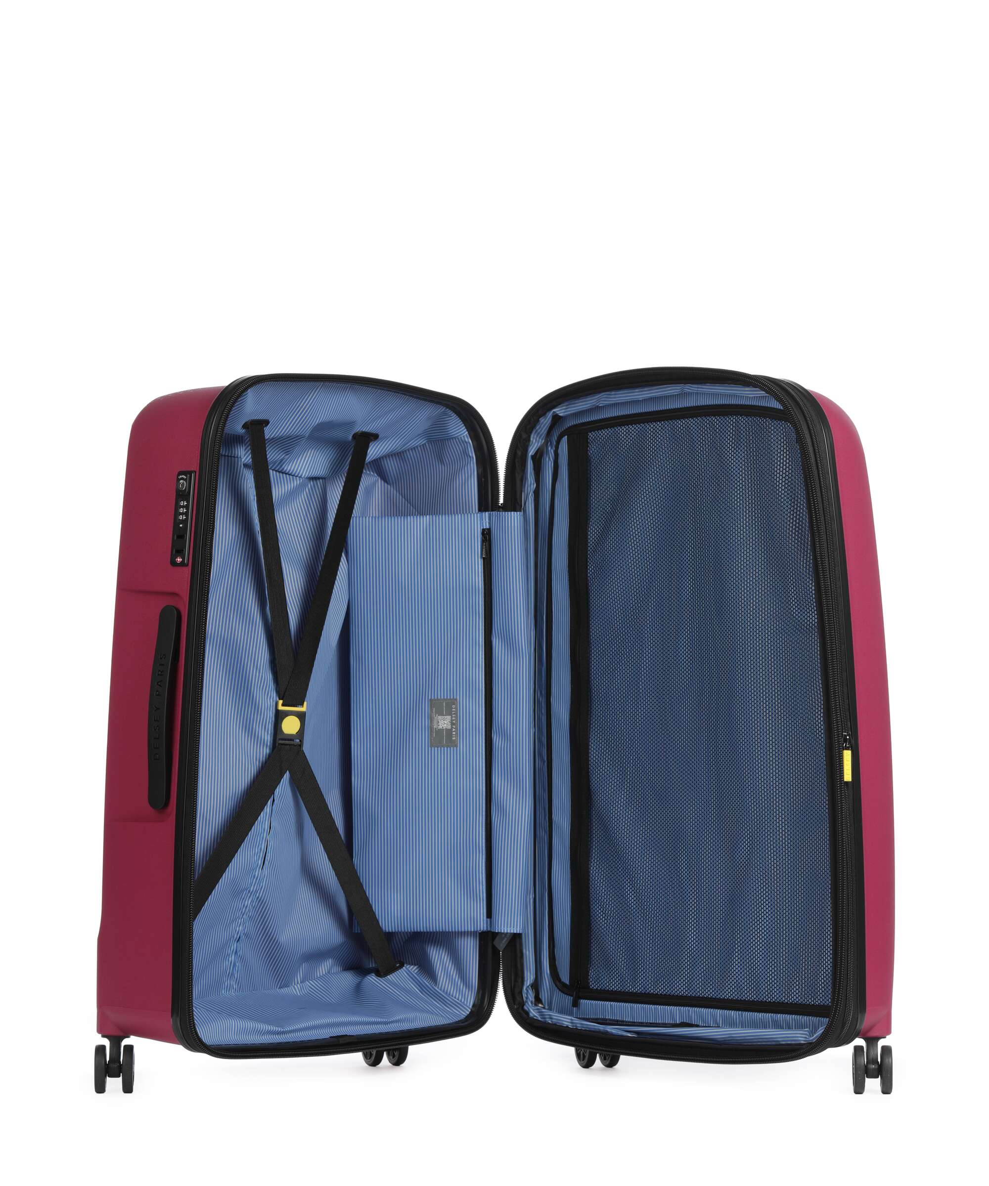 Delsey Paris Belmont Plus Spinner (4 wheels) raspberry
