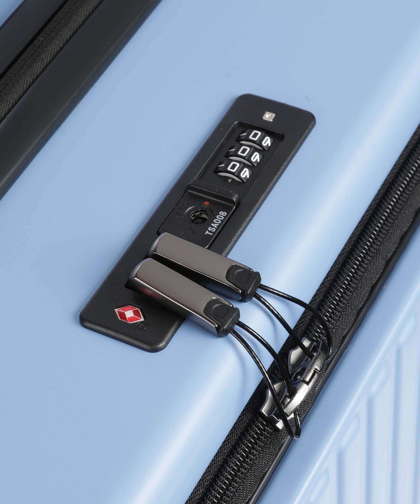 Delsey Paris Securitime Spinner (4 wheels) lavendelblau