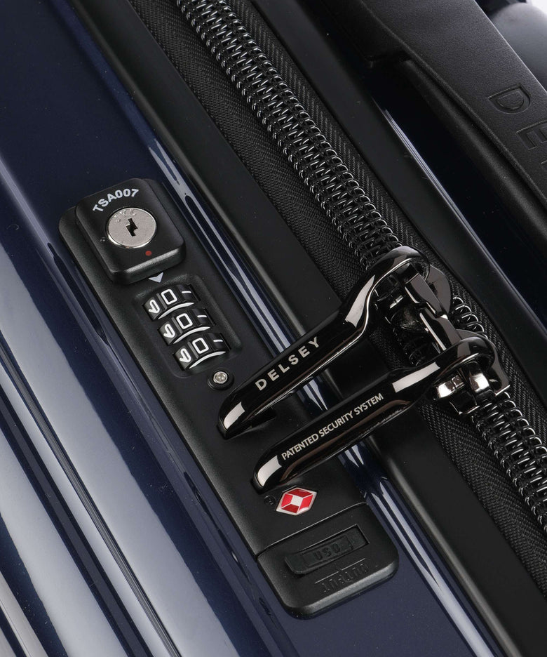 Delsey Paris Shadow 5.0 Spinner (4 wheels) marineblau