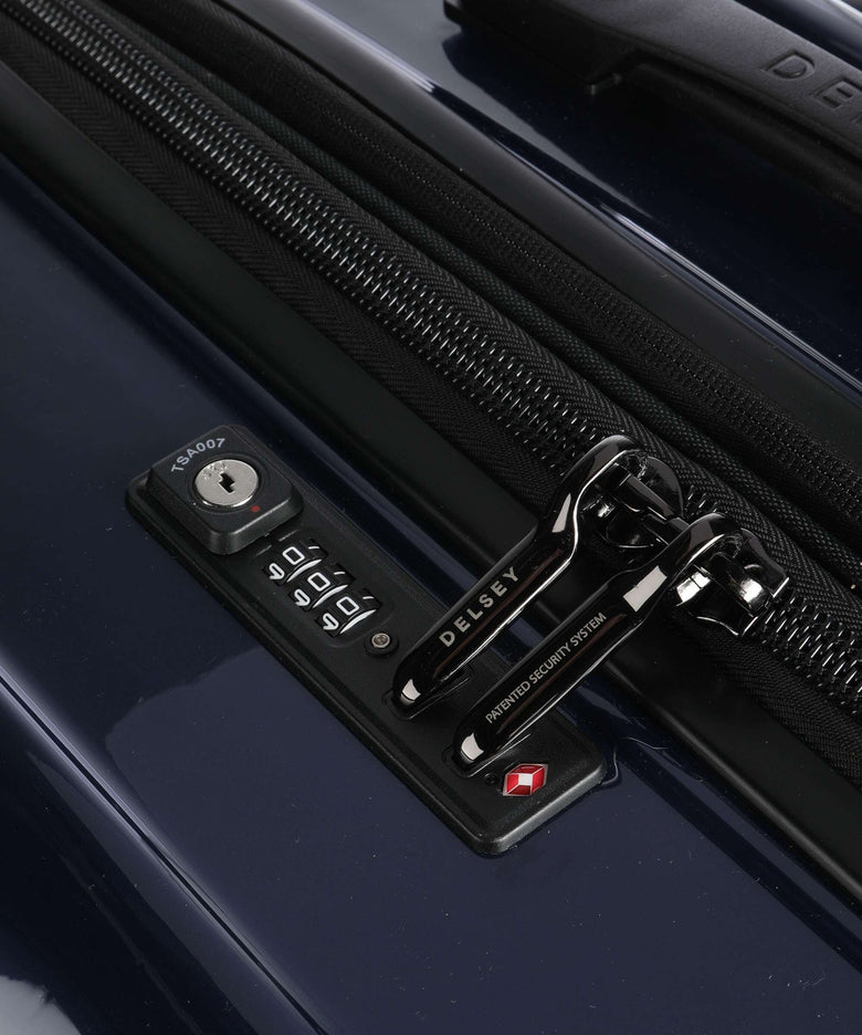 Delsey Paris Shadow 5.0 Spinner (4 wheels) marineblau