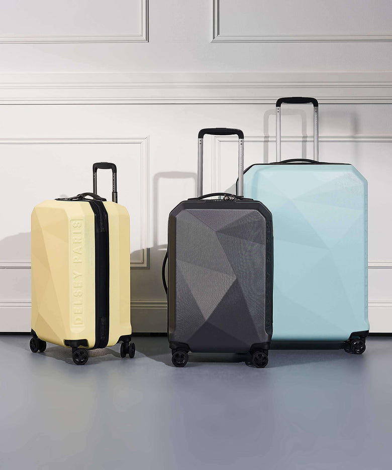 Delsey Paris Karat 2.0 Spinner (4 wheels) hellgelb