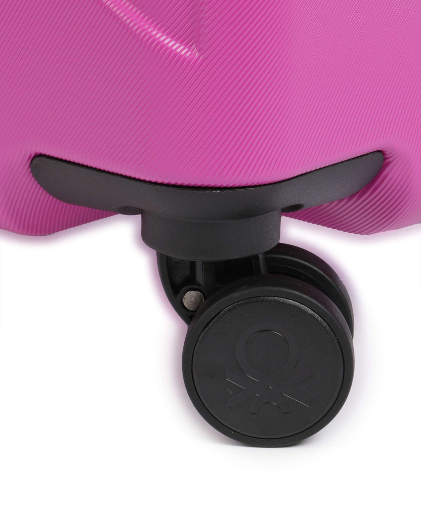 Delsey Paris x United Colors of Benetton Fabrica Spinner (4 wheels) purple