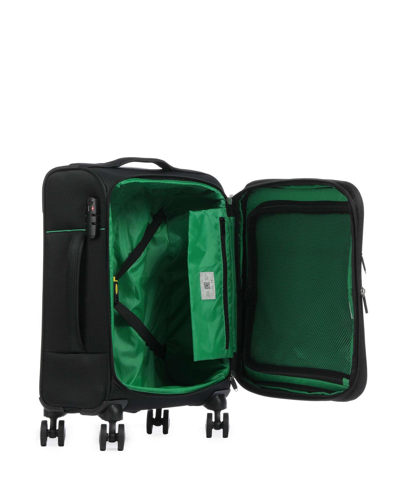 Delsey Paris x United Colors of Benetton CB Spinner (4 wheels) black