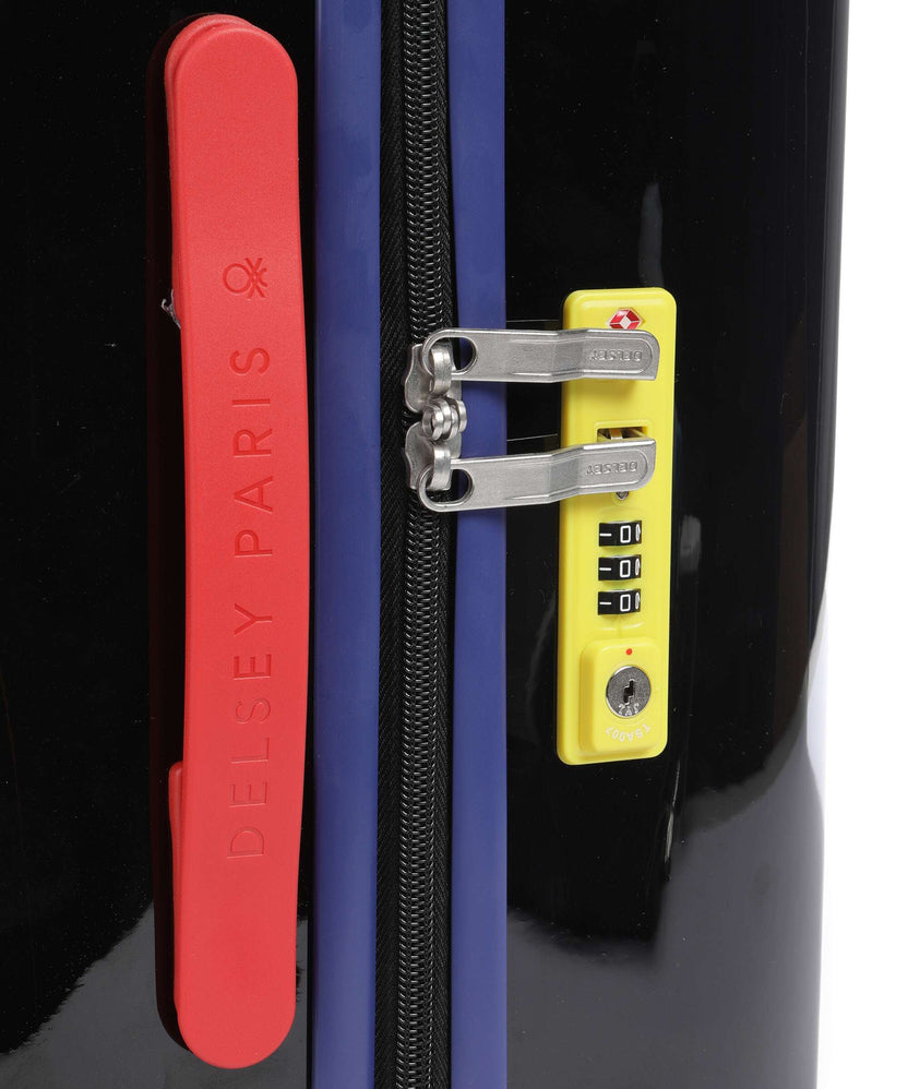 Delsey Paris x United Colors of Benetton United Spinner (4 wheels) black