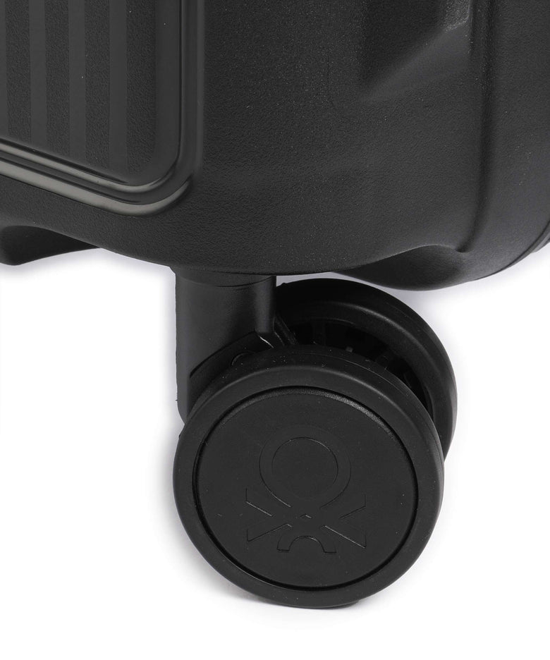 Delsey Paris x United Colors of Benetton CB Hard Spinner (4 wheels) black