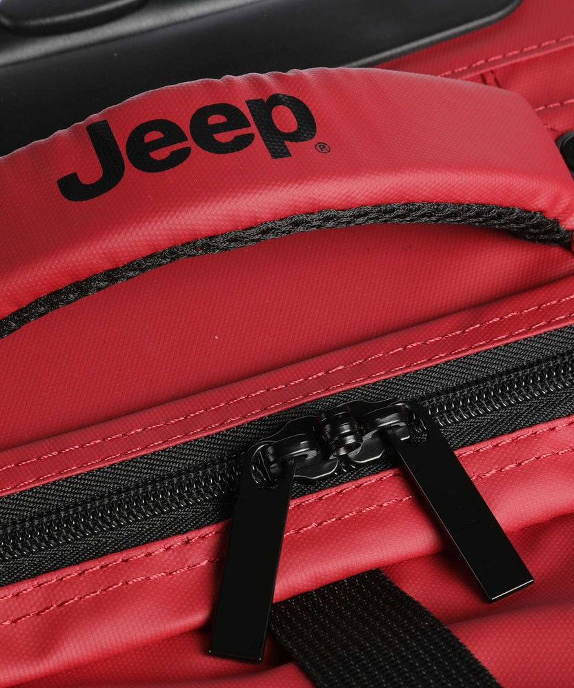 Jeep JS006B 82 Travel bag with wheels chili pepper red