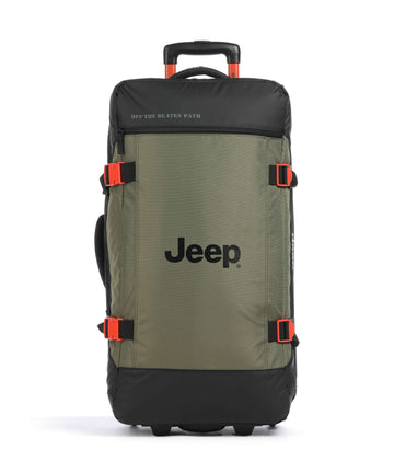Jeep JS007C 73 Rejsetaske med hjul avocado green
