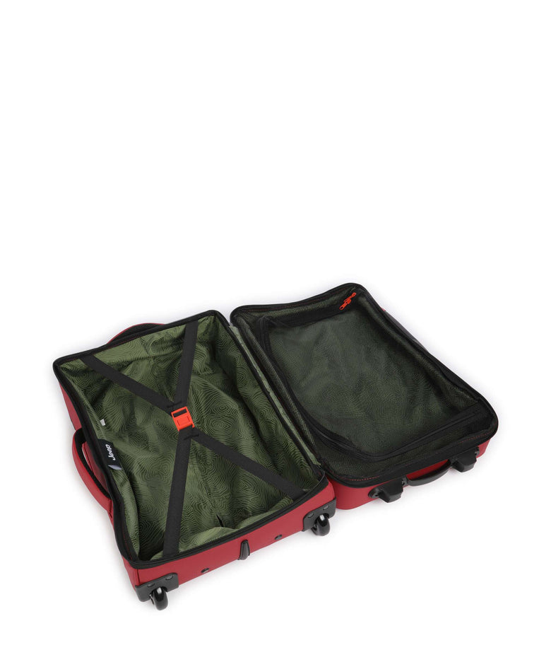 Jeep JS006B 55 Travel bag with wheels chili pepper red