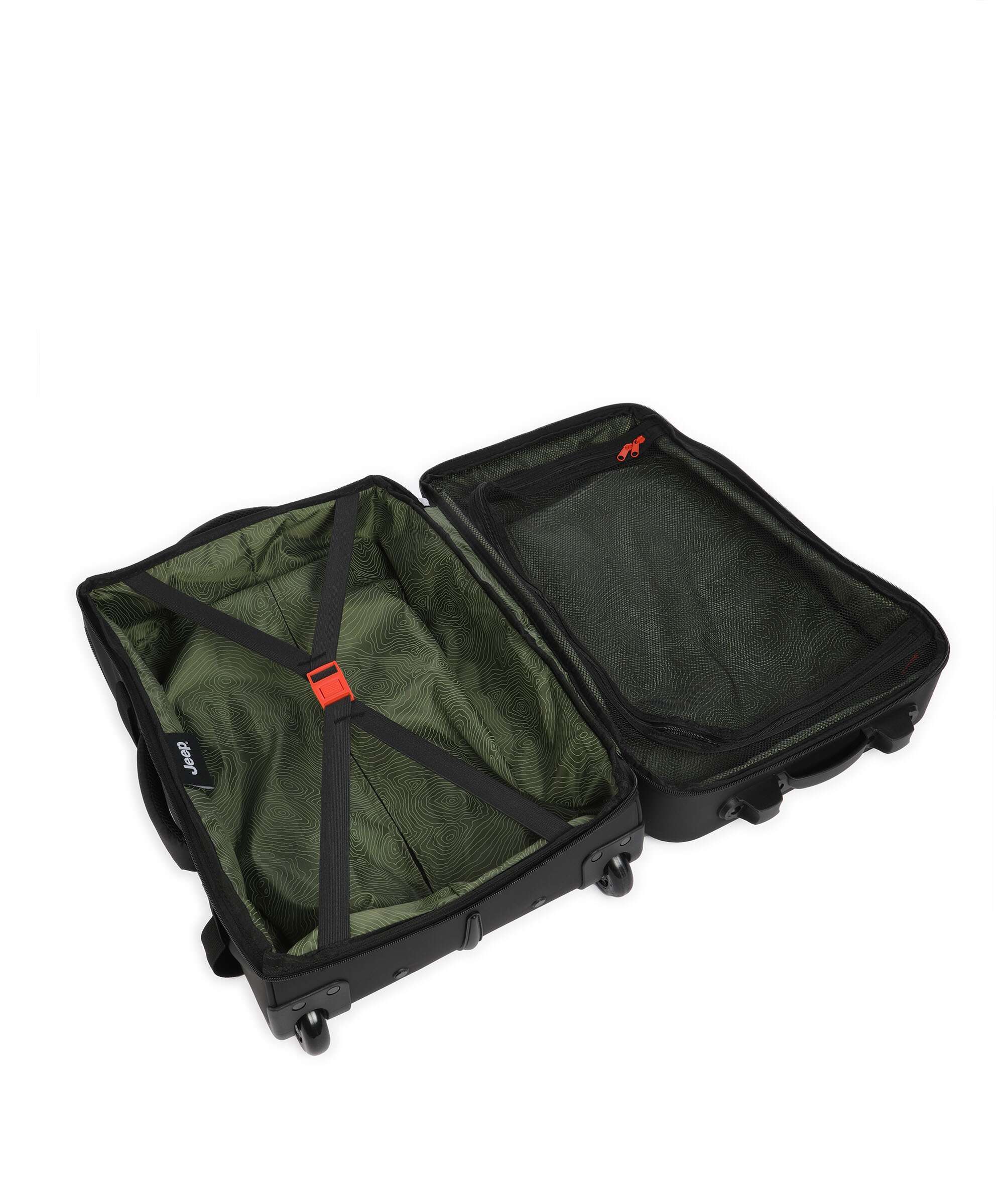 Jeep JS007C 55 Travel bag with wheels blue