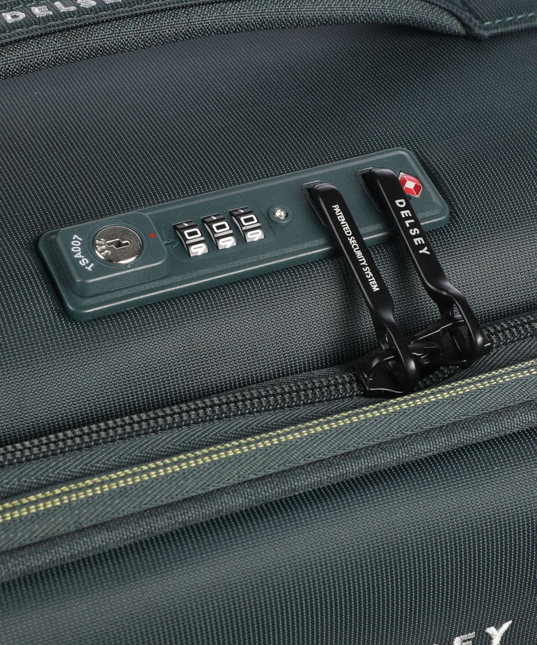 Delsey Paris Brochant 3 Spinner (4 wheels) kieferngrün