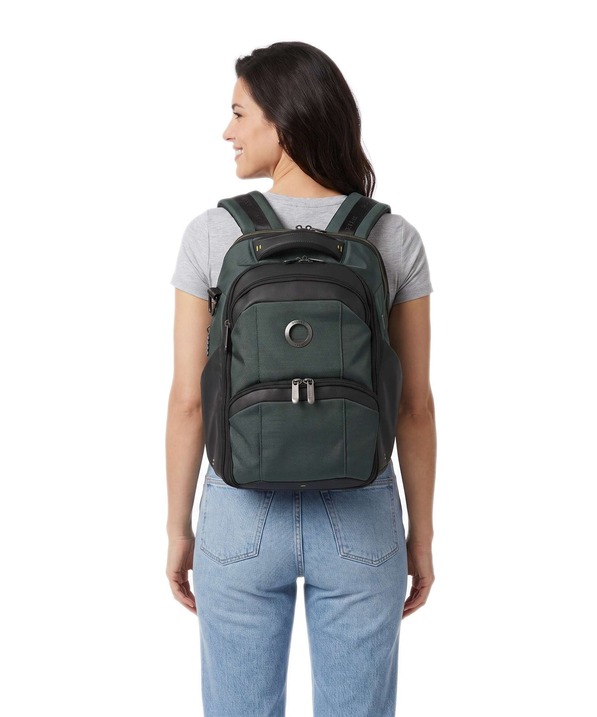 Delsey Paris DLC Pro Laptop backpack olive