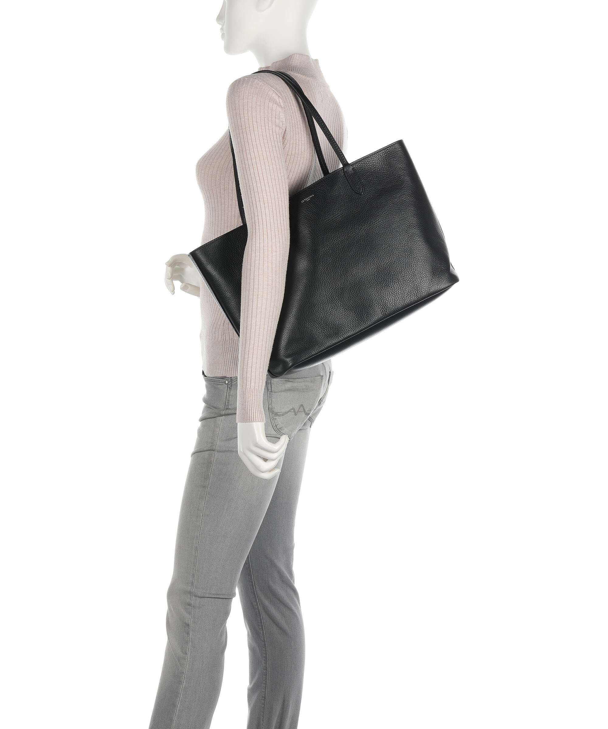 Le Tanneur Louise Tote bag noir/lebleu