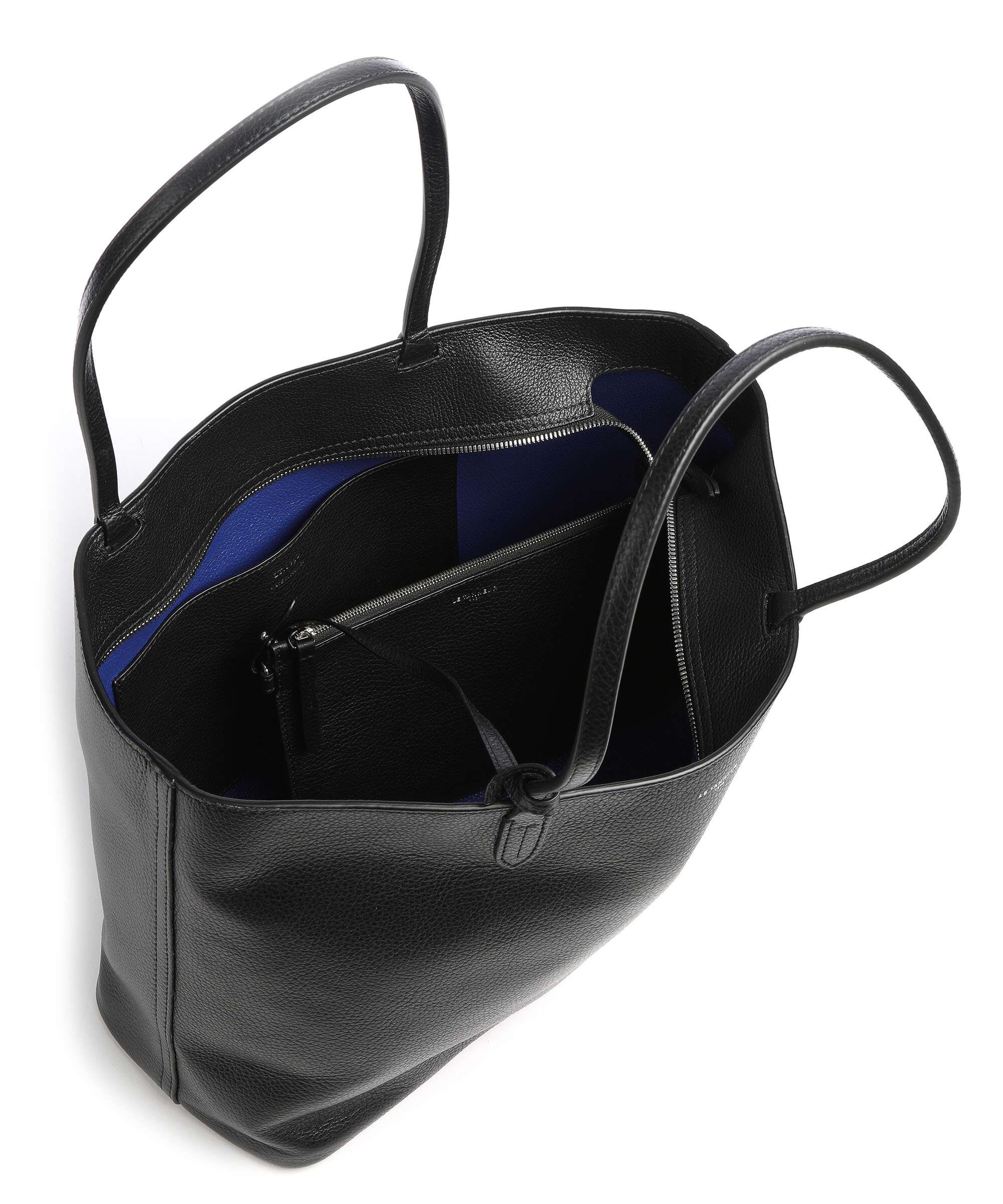 Le Tanneur Louise Tote bag noir/lebleu