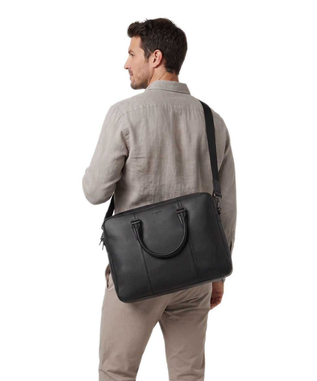 Le Tanneur Marceau Briefcase noir