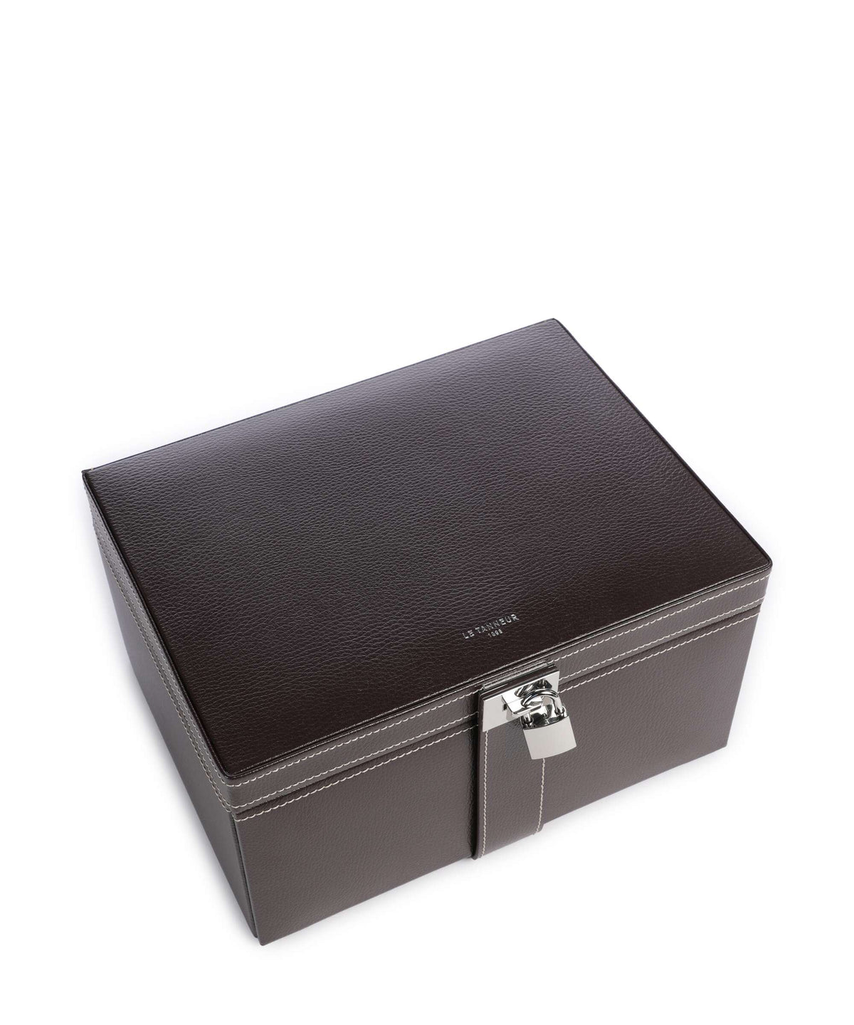 Le Tanneur Large Jewelry box arabica
