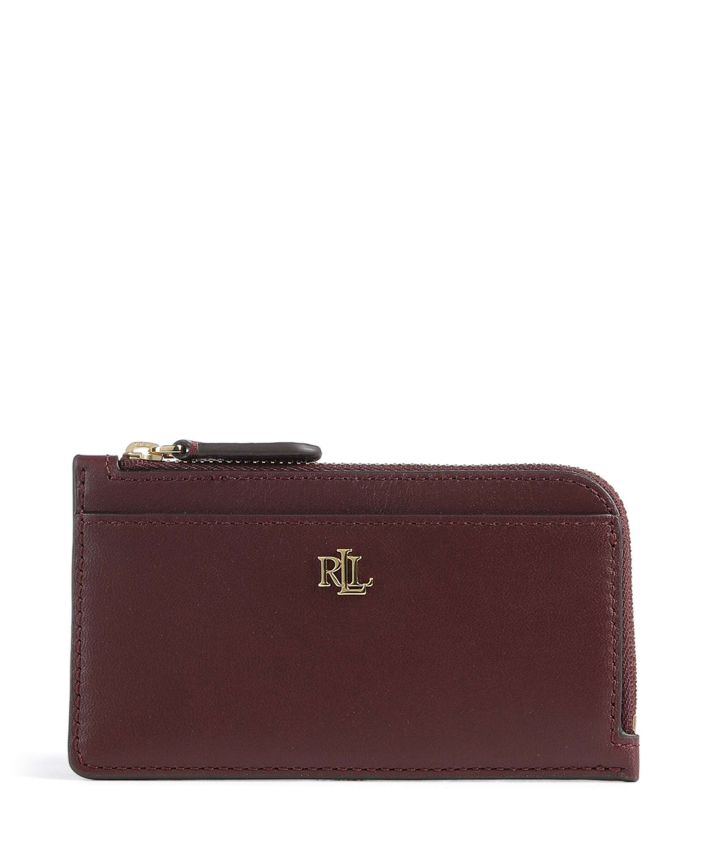 Lauren Ralph Lauren Credit card holder dark garnet