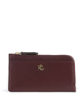 Lauren Ralph Lauren Credit card holder dark garnet