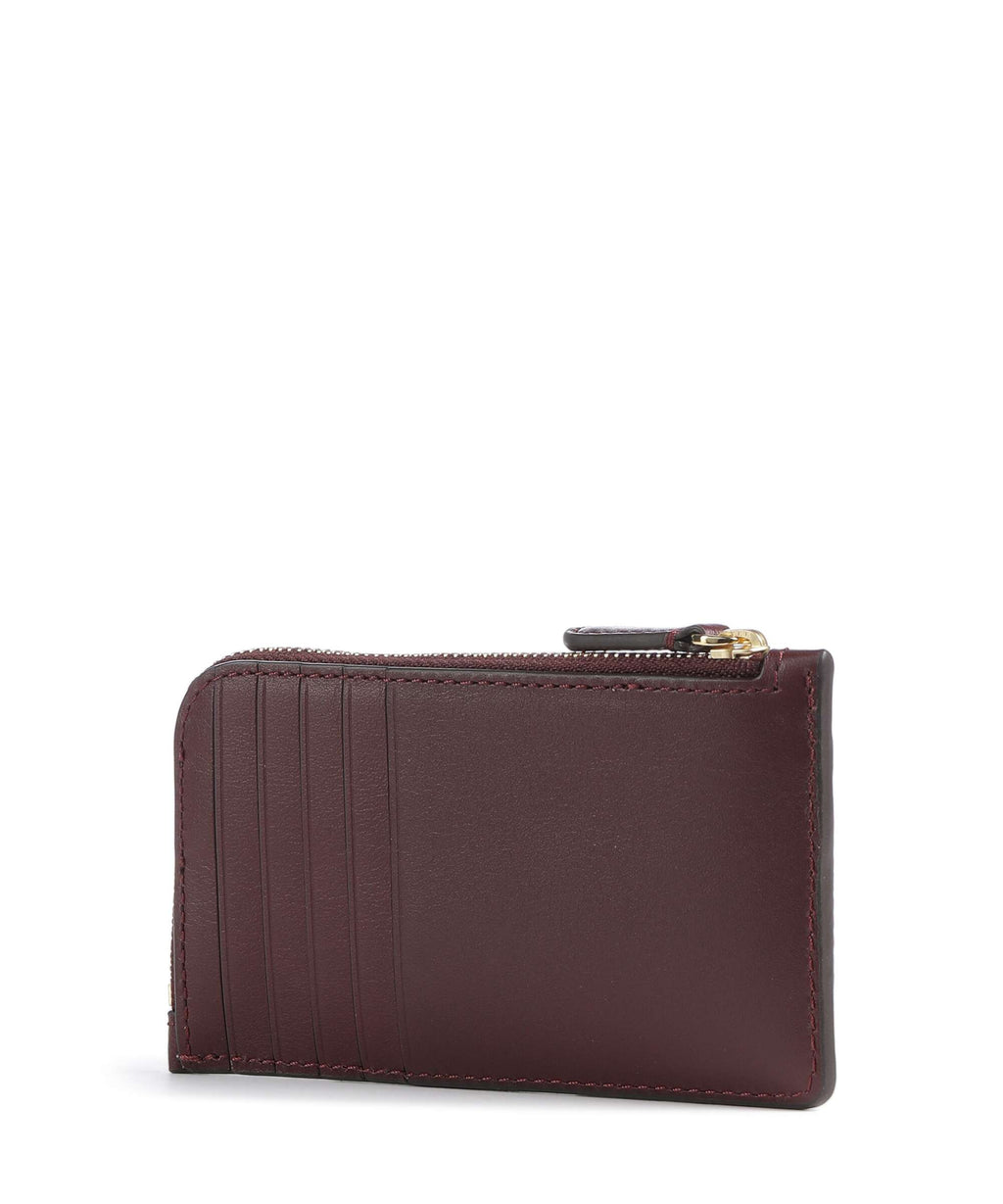 Lauren Ralph Lauren Credit card holder dark garnet