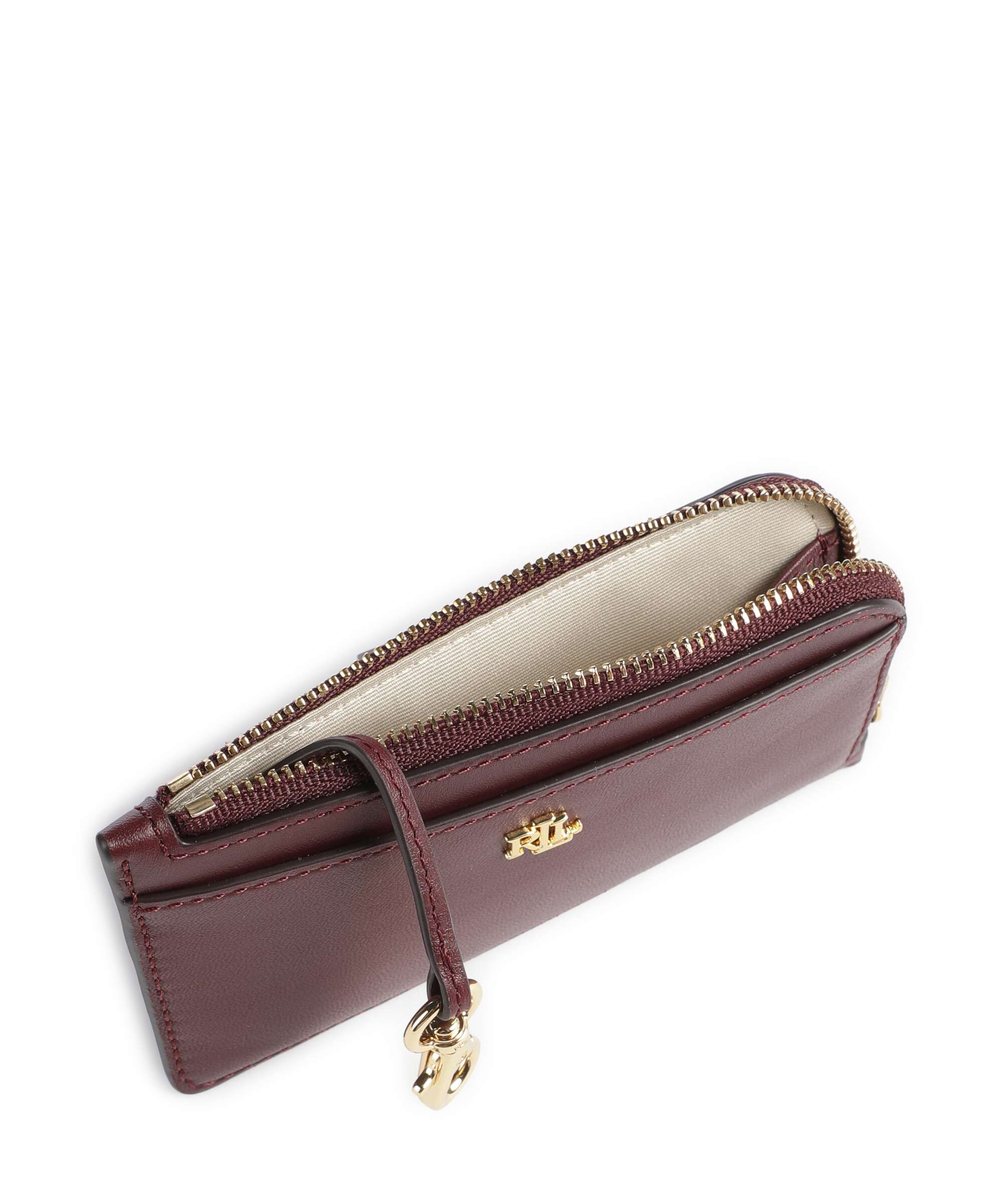Lauren Ralph Lauren Credit card holder dark garnet