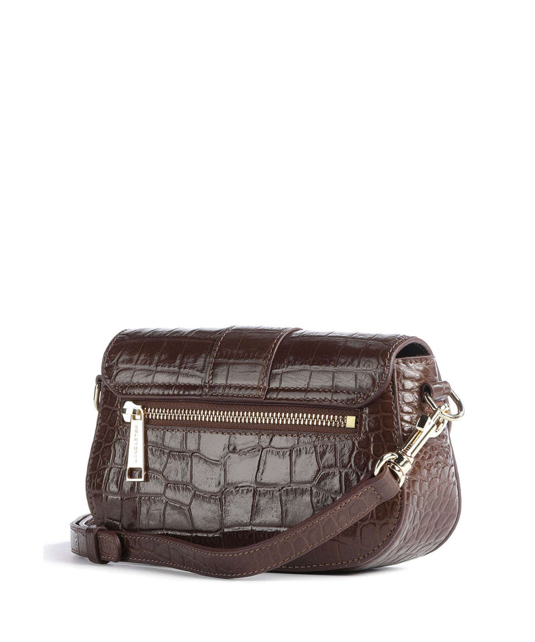 Lancaster Exotic CN Croco Crossbody bag vison