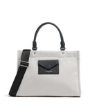 Lancaster Actual Canvas Conscious Håndtaske grisclai