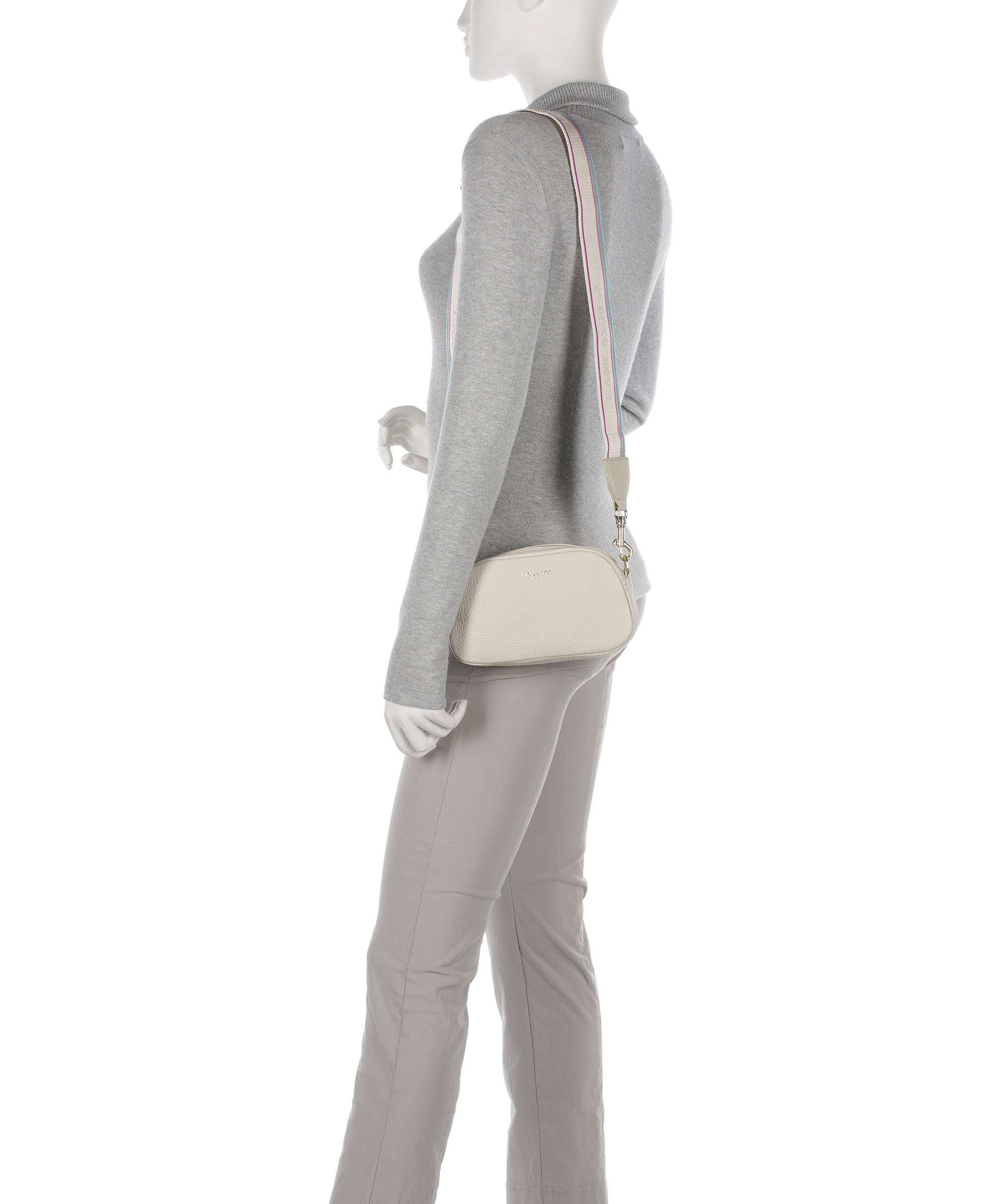 Lancaster Studio Mimi Crossbody bag beige foncé