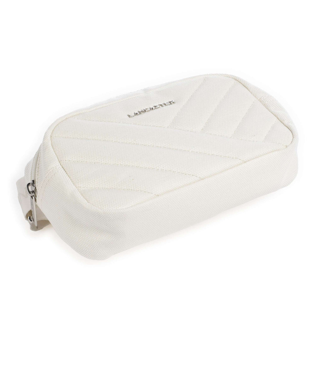 Lancaster Canvas Matelassé Fanny pack ecru