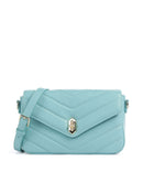 Lancaster Soft Matelassé Crossover taske lagon