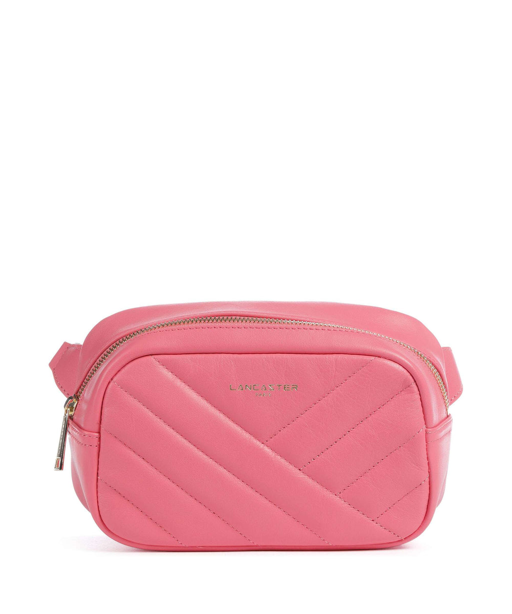 Lancaster Soft Matelassé Fanny pack rose fonce