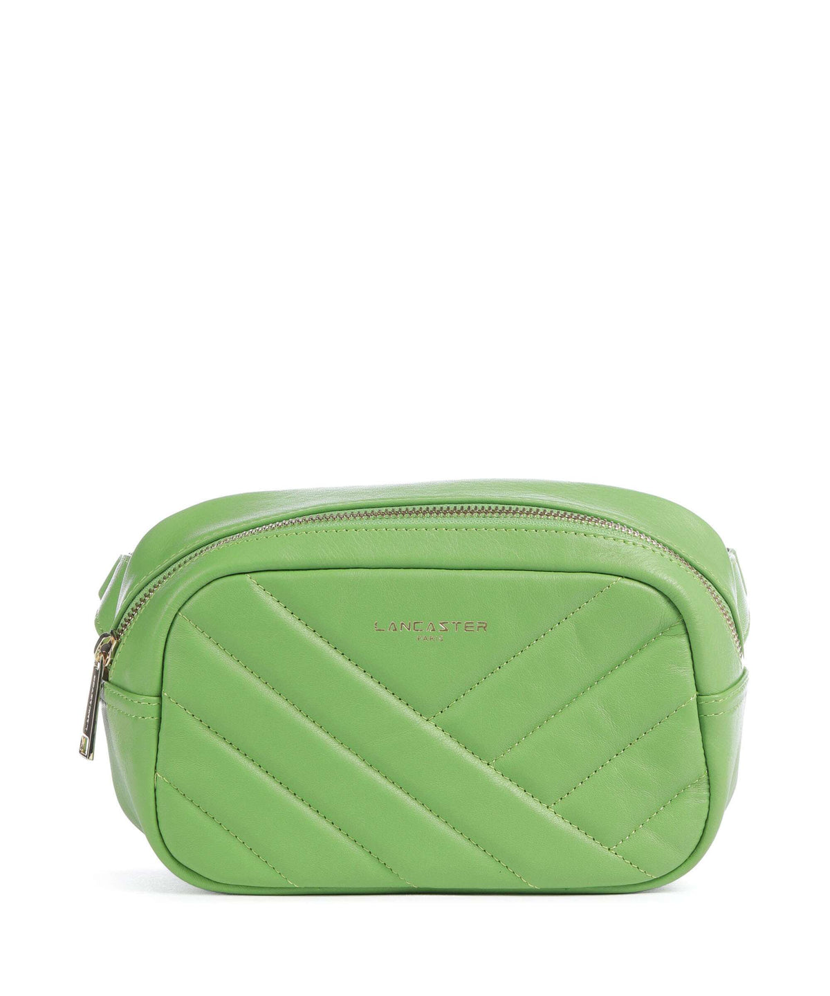 Lancaster Soft Matelassé Fanny pack vertmouss
