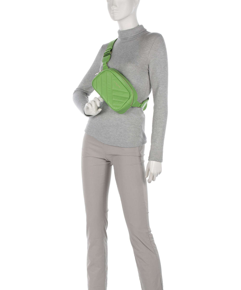 Lancaster Soft Matelassé Fanny pack vertmouss
