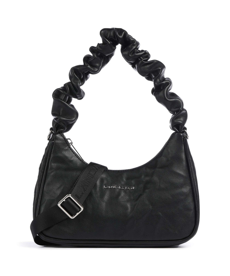 Lancaster Actual Froissé Shoulder bag noir