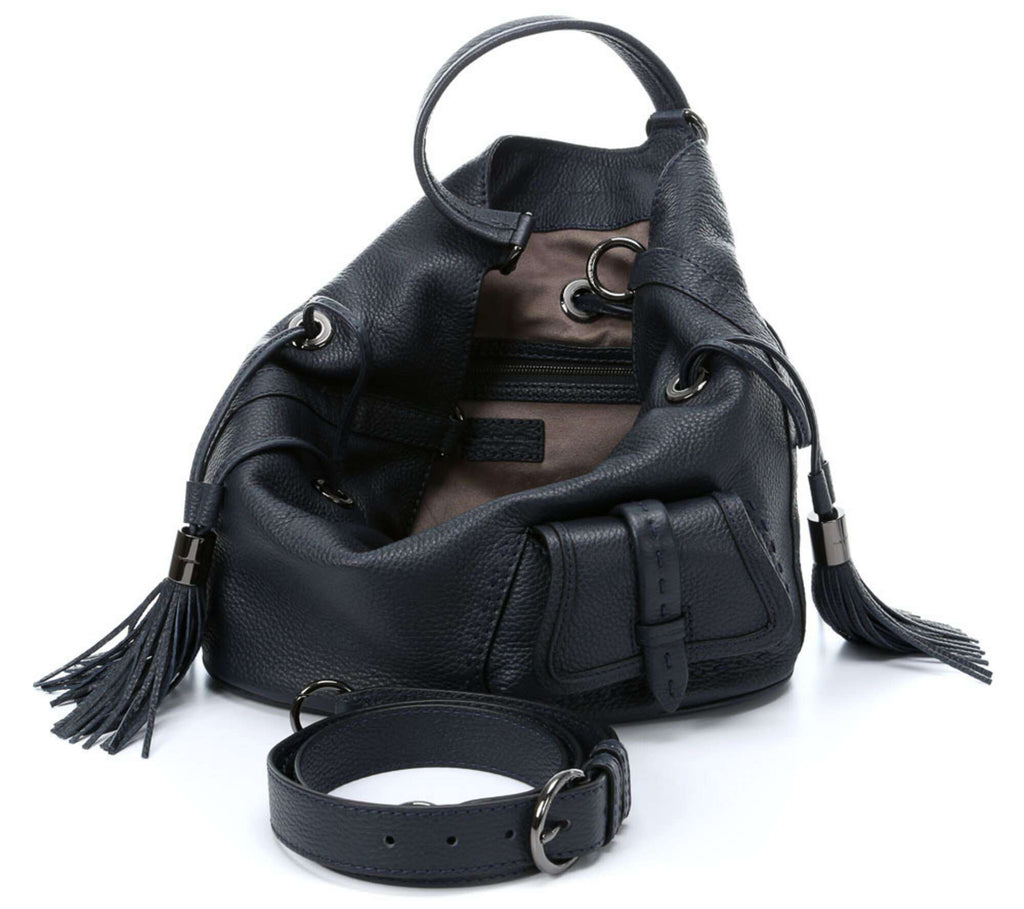 Lancel Premier Flirt Hobo bag dark blue