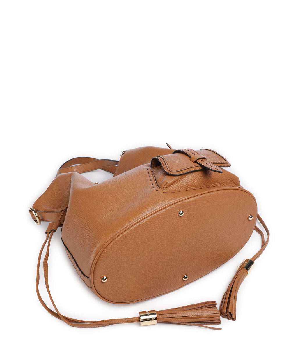 Lancel Premier Flirt M Bucket bag camel