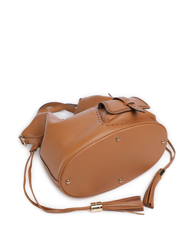 Lancel Premier Flirt M Bucket bag camel