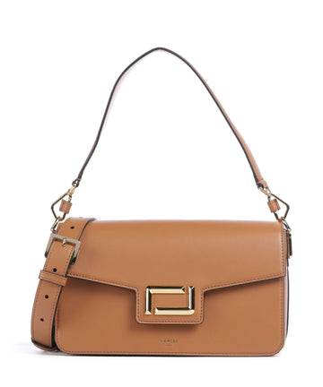 Lancel Angele M Skuldertaske camel