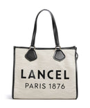 Lancel L Tote bag natural/black