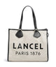 Lancel L Shopper taske natural/black