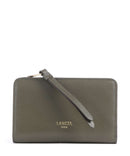 Lancel Origami Wallet dark khaki