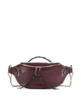 Lancel Origami Mini Crossover taske cassis