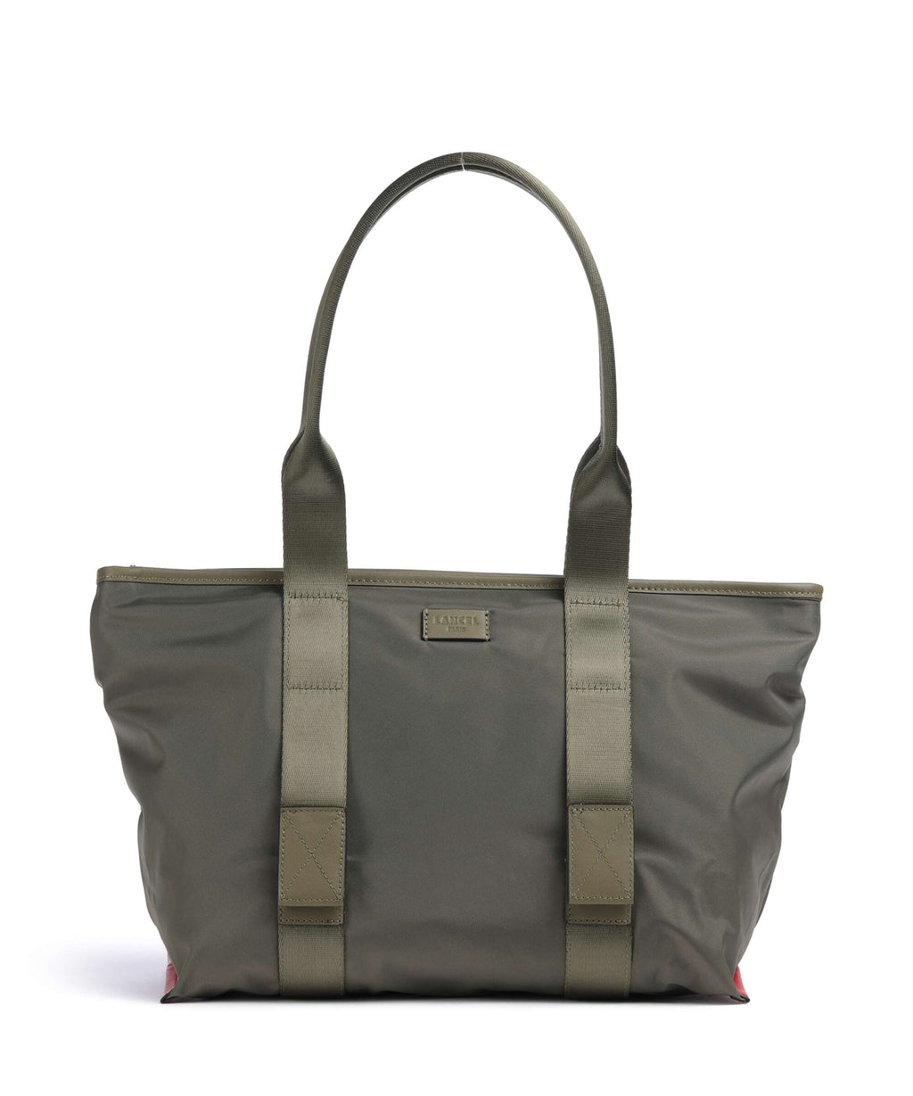 Lancel Mistral M Tote bag dark khaki