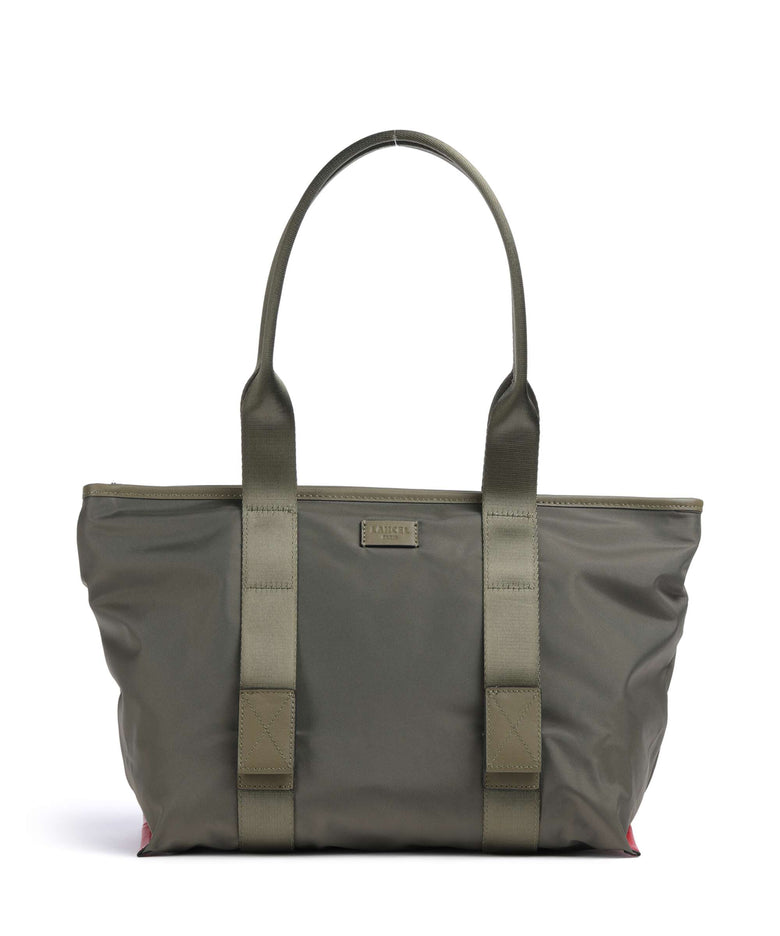 Lancel Mistral M Tote bag dark khaki