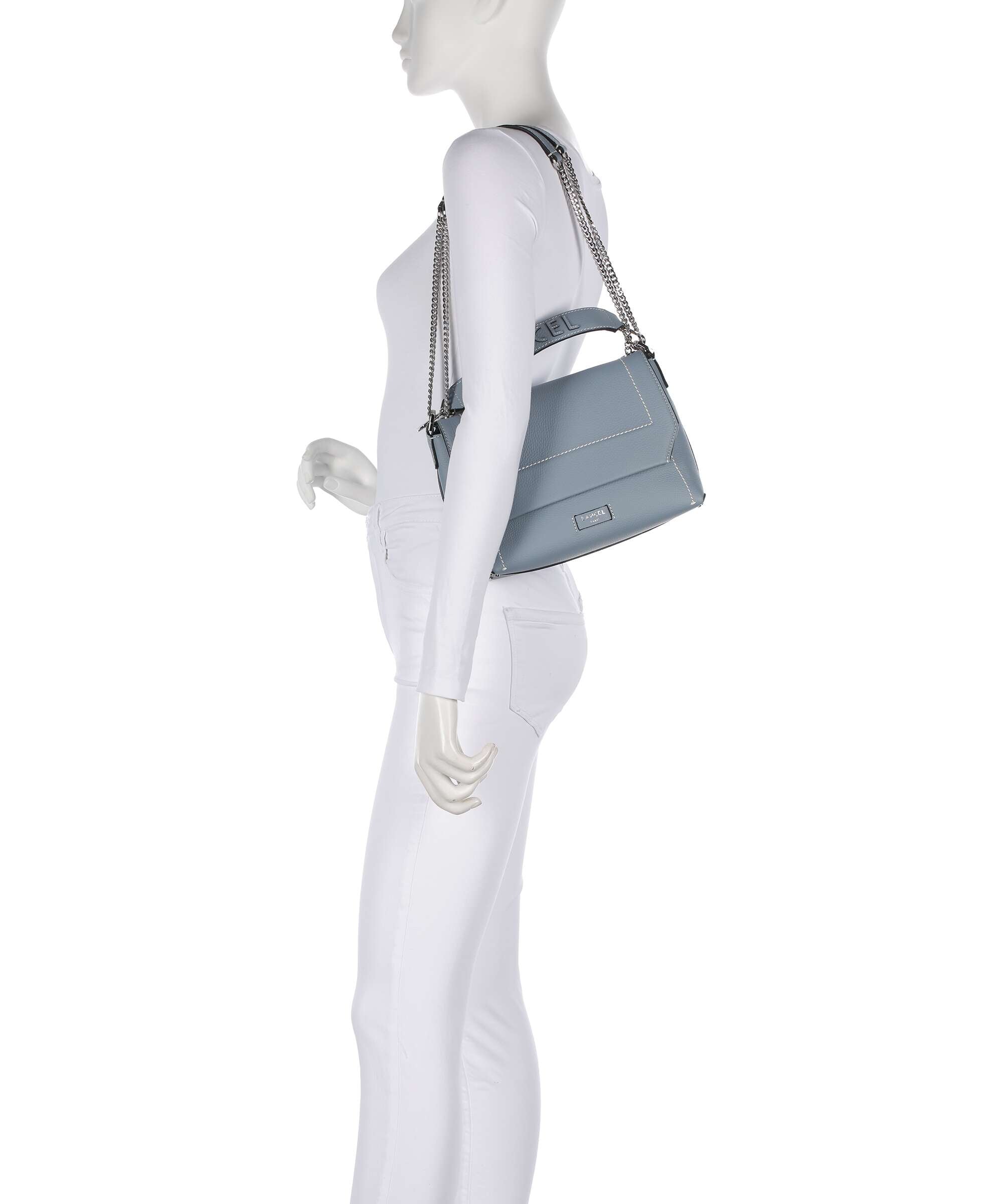 Lancel Ninon M Shoulder bag blue foam