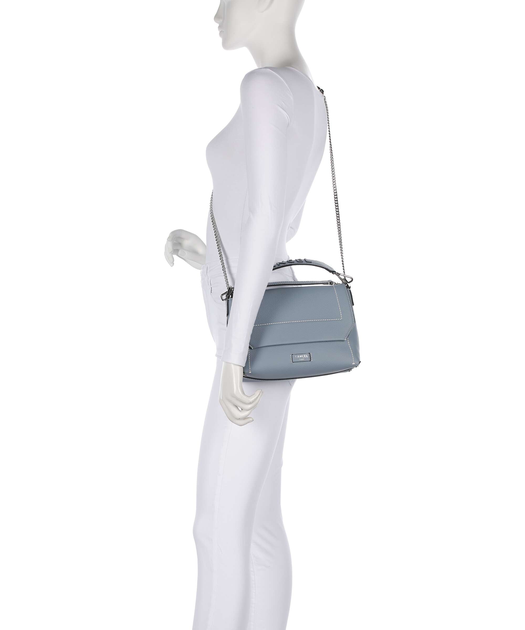 Lancel Ninon M Shoulder bag blue foam