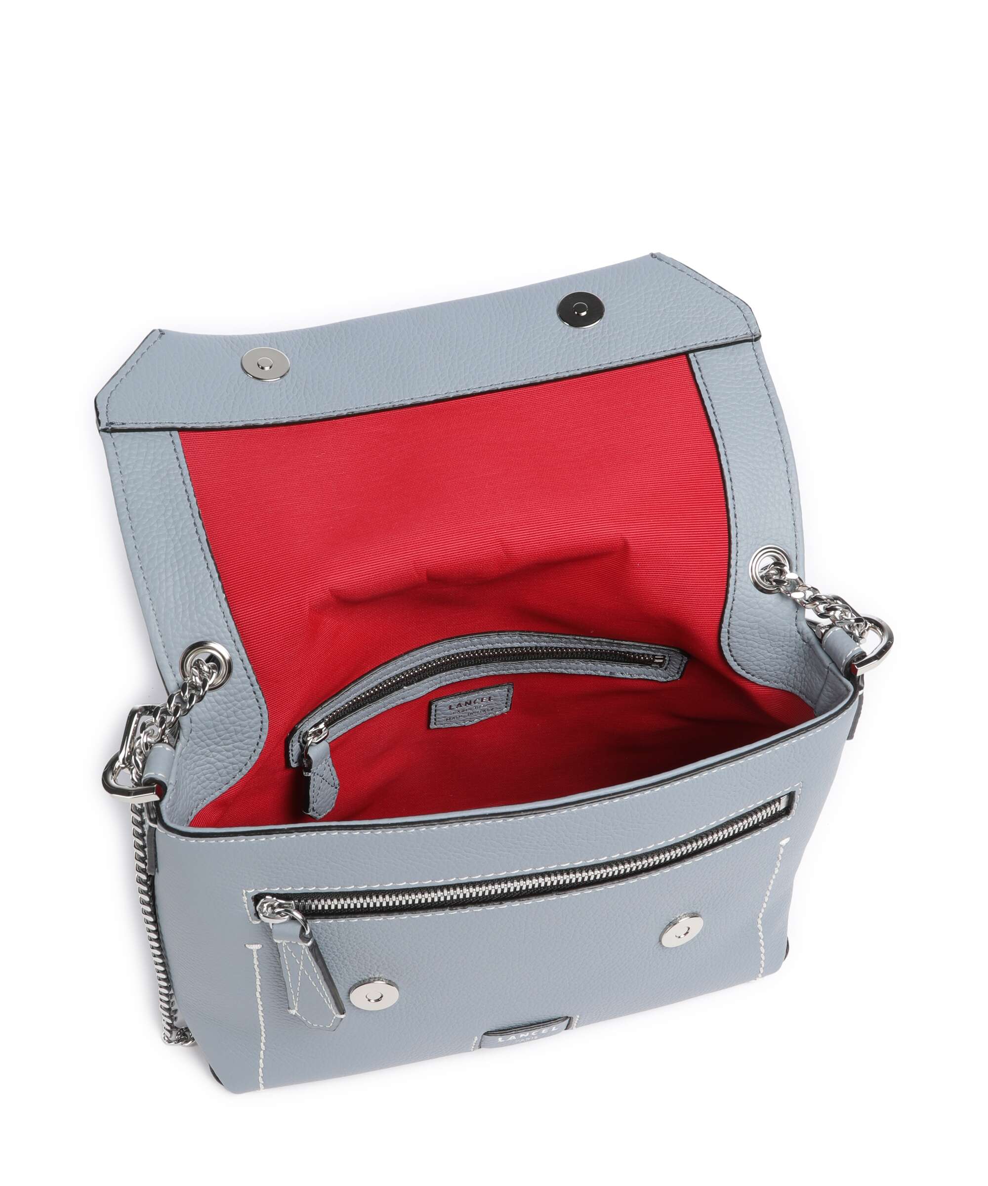 Lancel Ninon M Shoulder bag blue foam